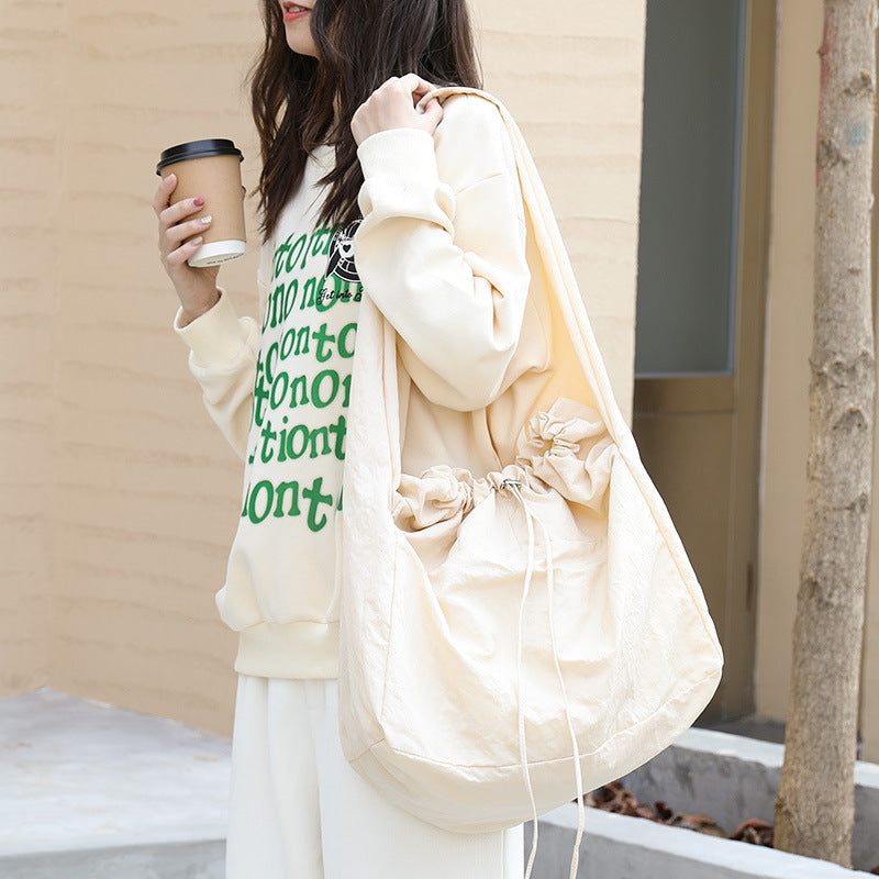 Drawstring shoulder bag Suoer series