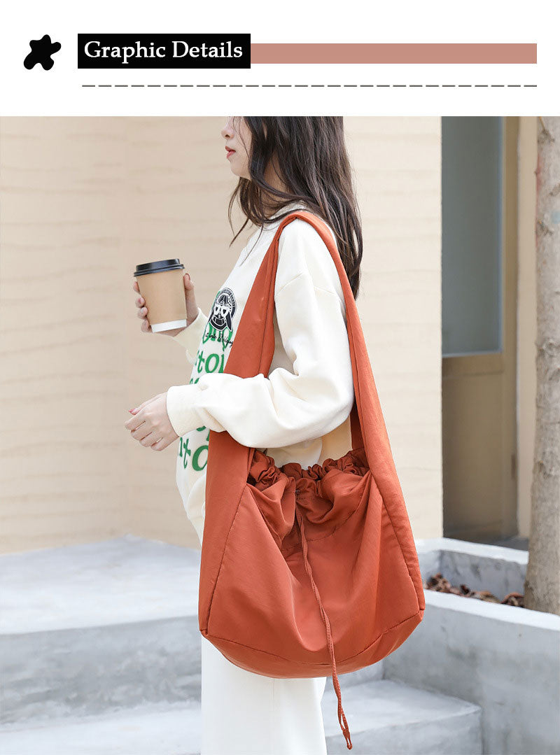 Drawstring shoulder bag Suoer series