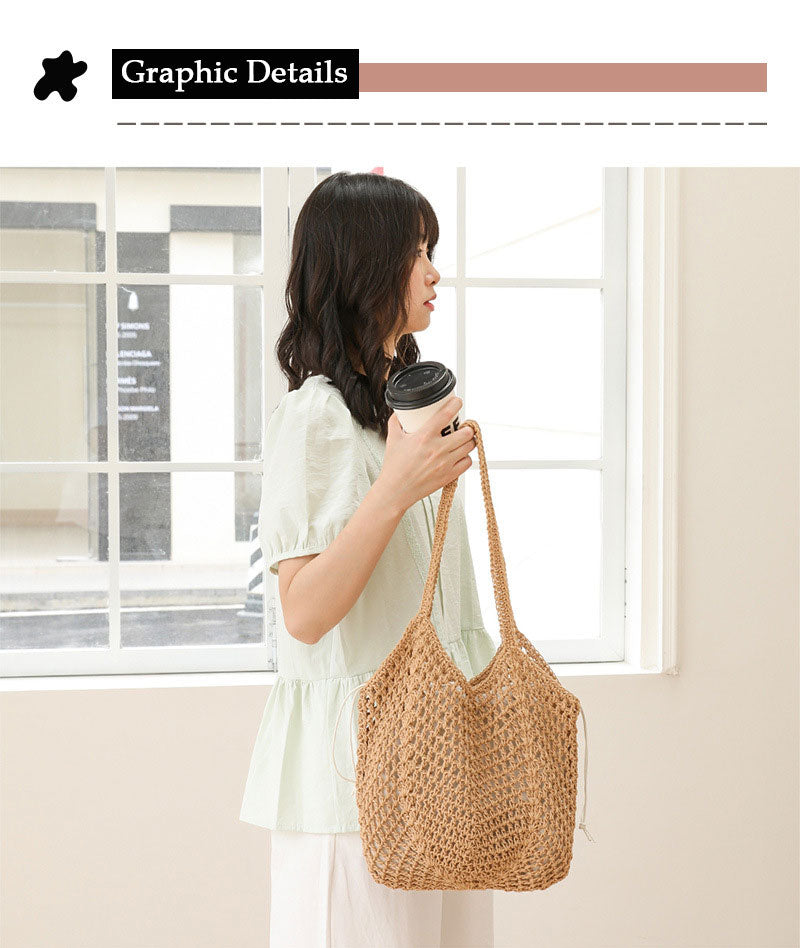 Fashionable cotton drawstring mother-and-child bag Suoer series