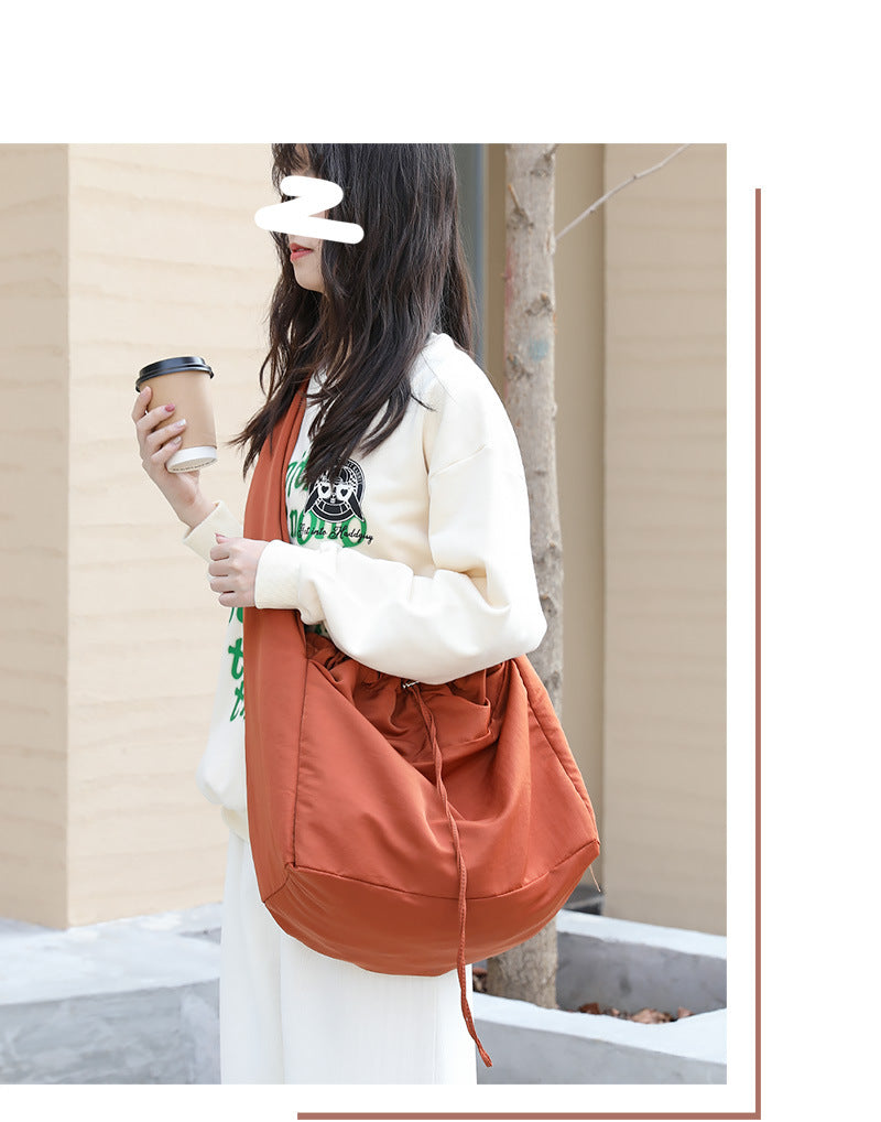 Drawstring shoulder bag Suoer series