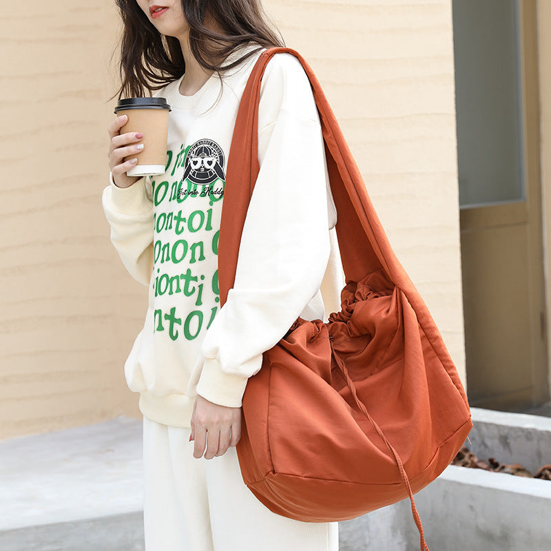 Drawstring shoulder bag Suoer series