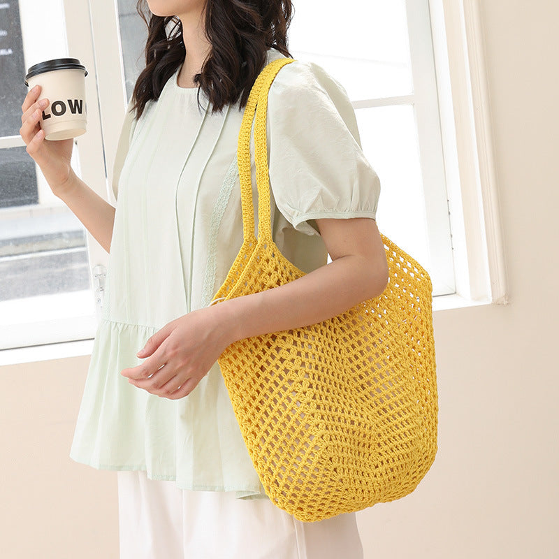 Fashionable cotton drawstring mother-and-child bag Suoer series