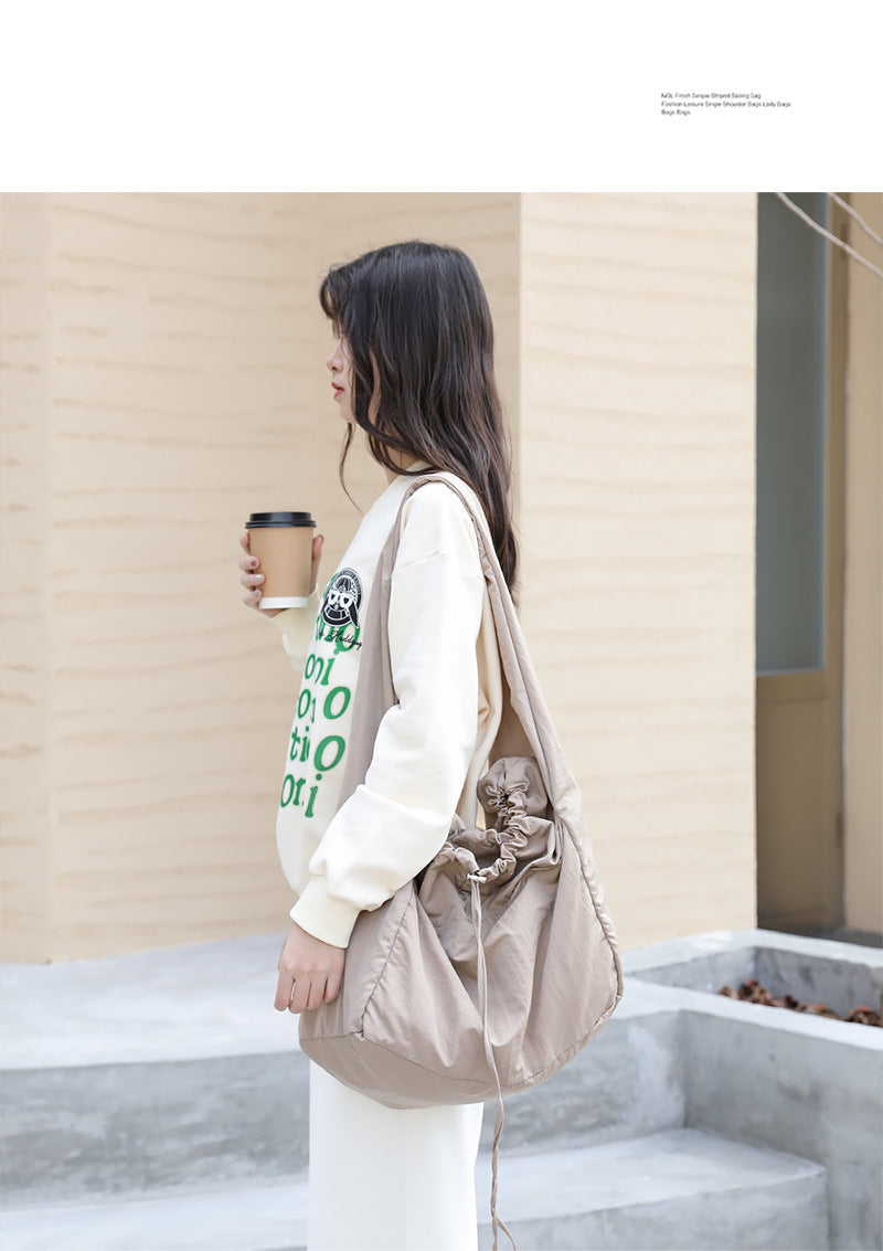 Drawstring shoulder bag Suoer series