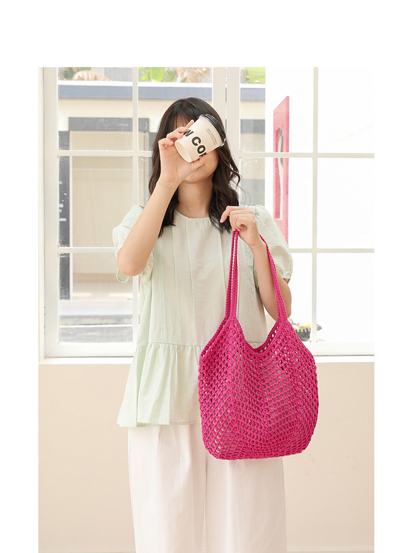 Fashionable cotton drawstring mother-and-child bag Suoer series
