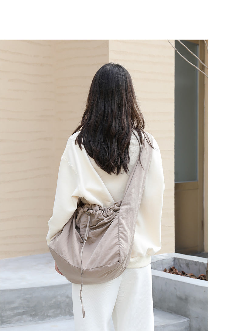 Drawstring shoulder bag Suoer series