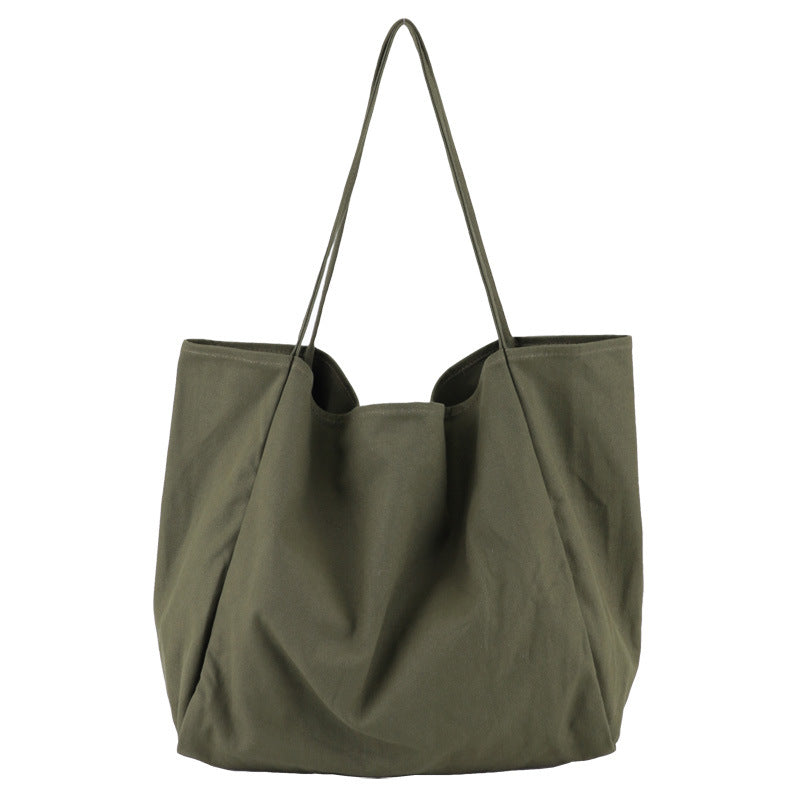 Artistic canvas shoulder bag Suoer series