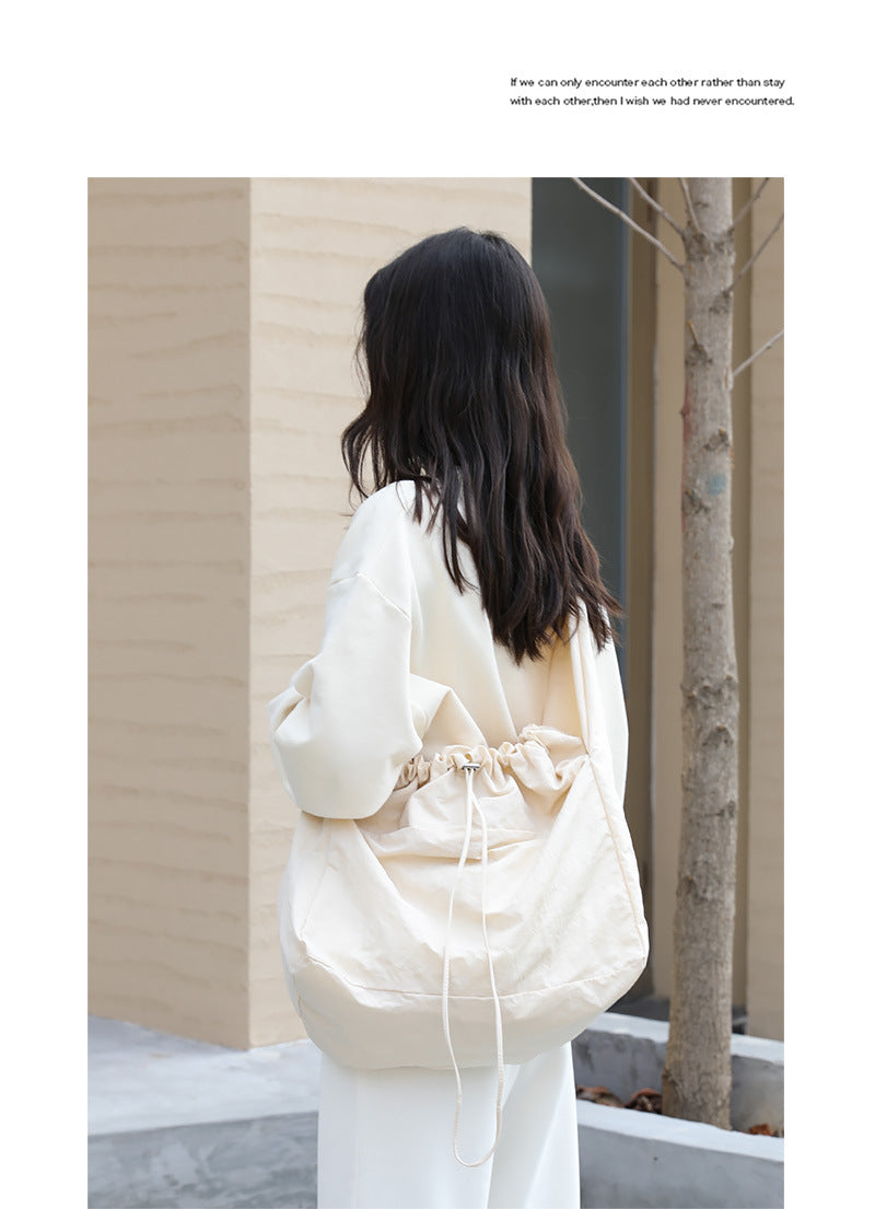 Drawstring shoulder bag Suoer series