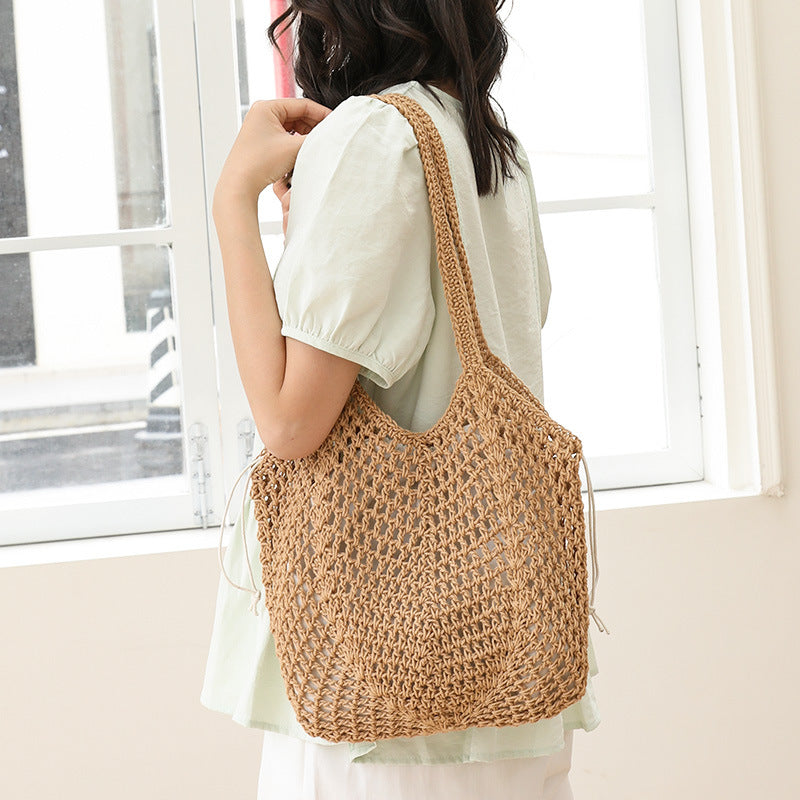 Fashionable cotton drawstring mother-and-child bag Suoer series