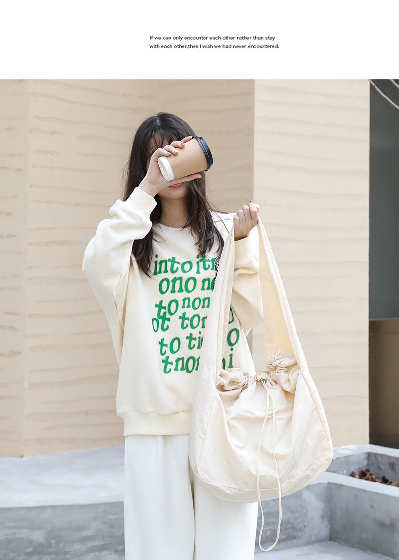 Drawstring shoulder bag Suoer series