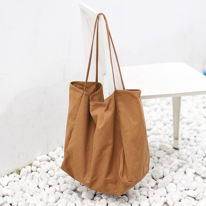 Artistic canvas shoulder bag Suoer series