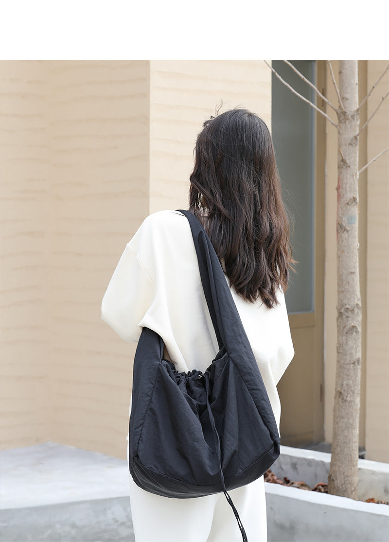 Drawstring shoulder bag Suoer series