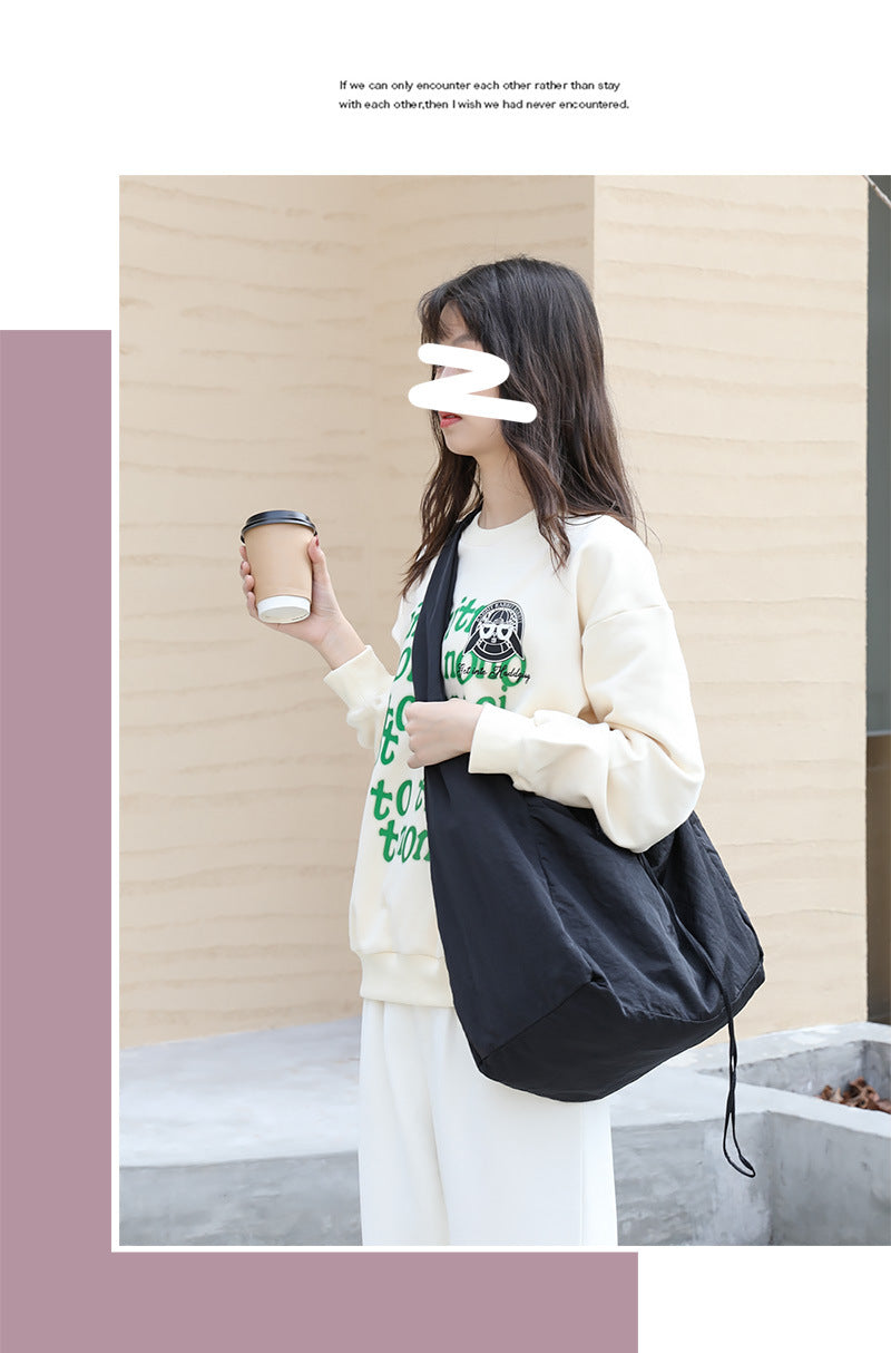 Drawstring shoulder bag Suoer series