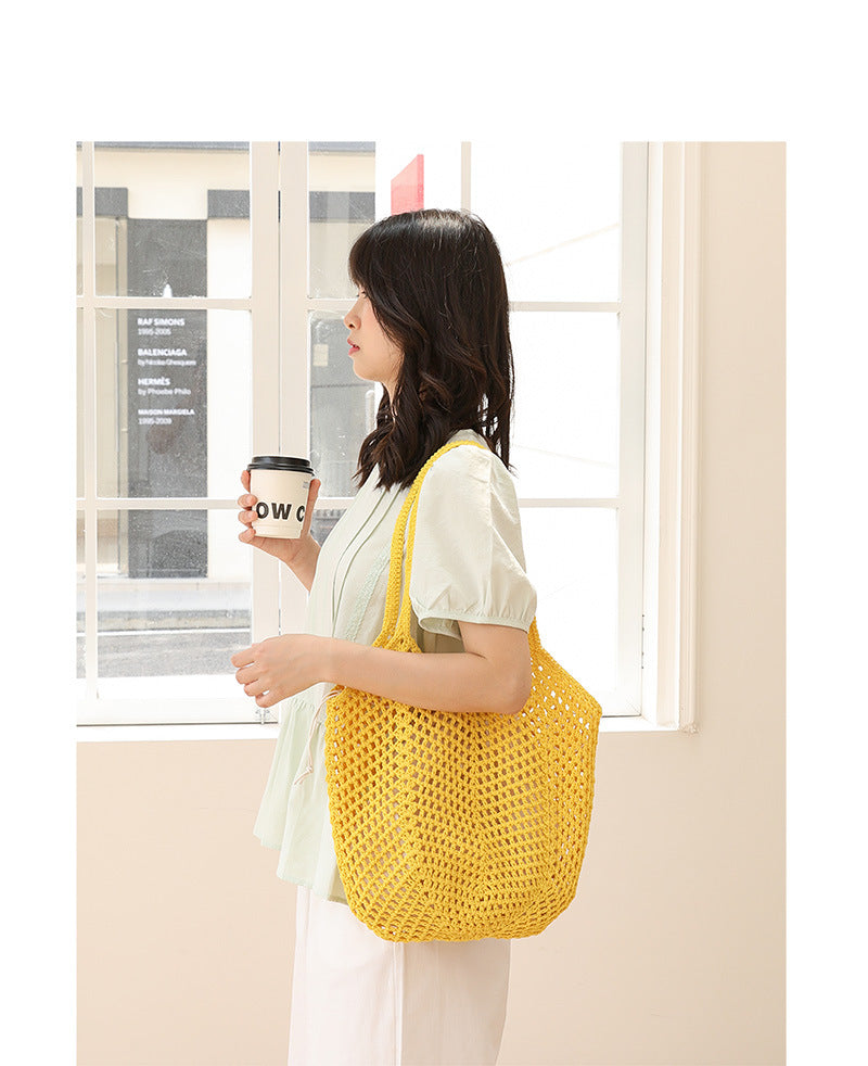 Fashionable cotton drawstring mother-and-child bag Suoer series