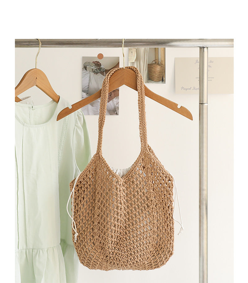 Fashionable cotton drawstring mother-and-child bag Suoer series