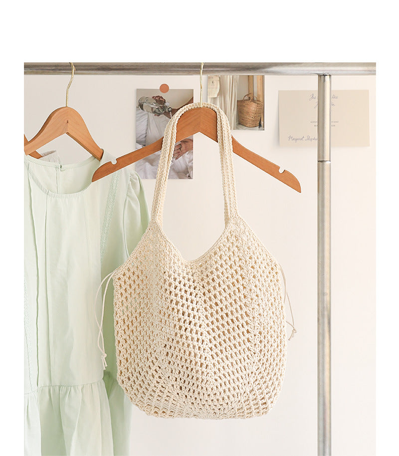 Fashionable cotton drawstring mother-and-child bag Suoer series