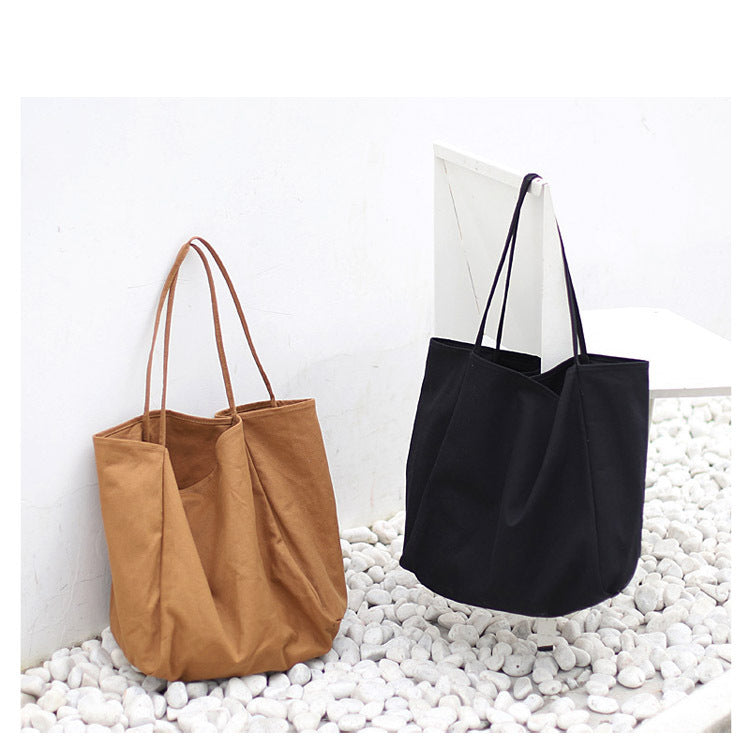 Artistic canvas shoulder bag Suoer series
