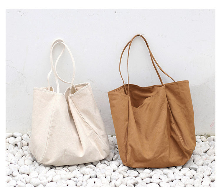 Artistic canvas shoulder bag Suoer series