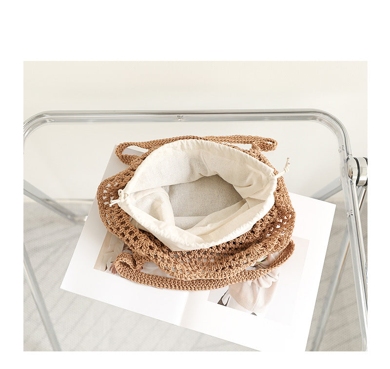 Fashionable cotton drawstring mother-and-child bag Suoer series