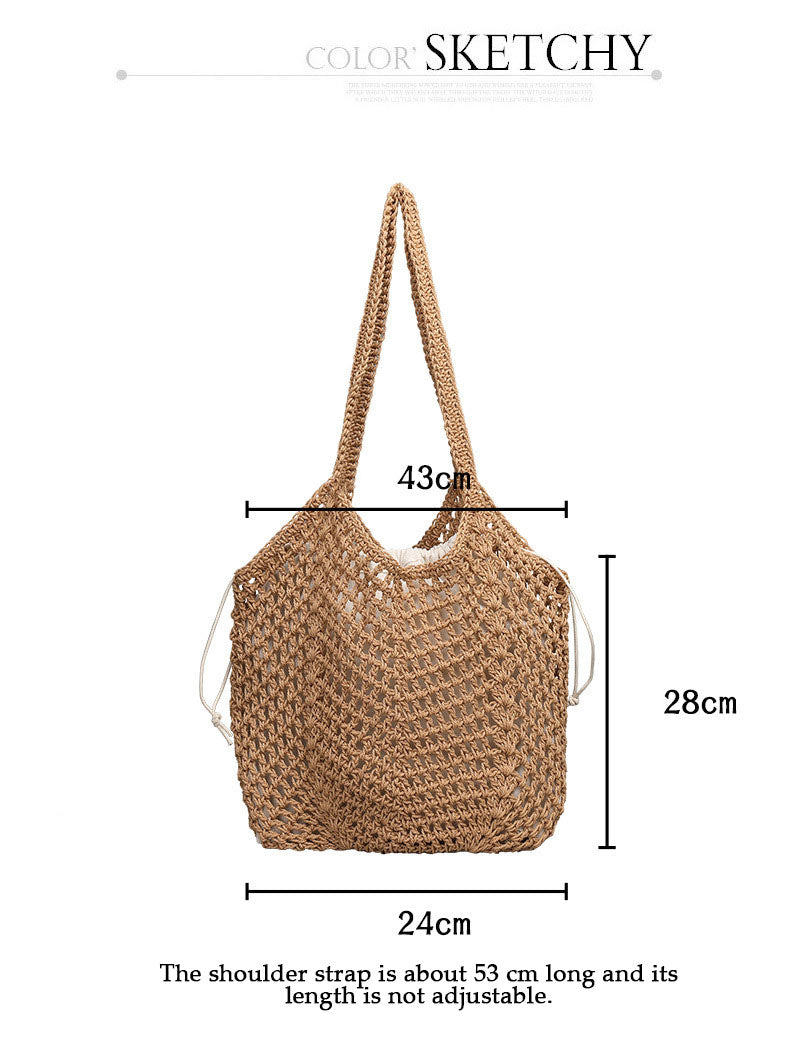 Fashionable cotton drawstring mother-and-child bag Suoer series