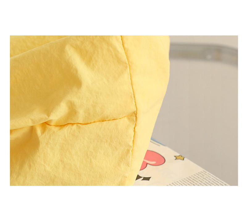 Pleated canvas bag Suoer series