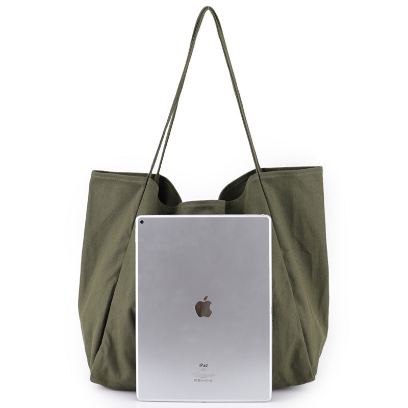 Artistic canvas shoulder bag Suoer series