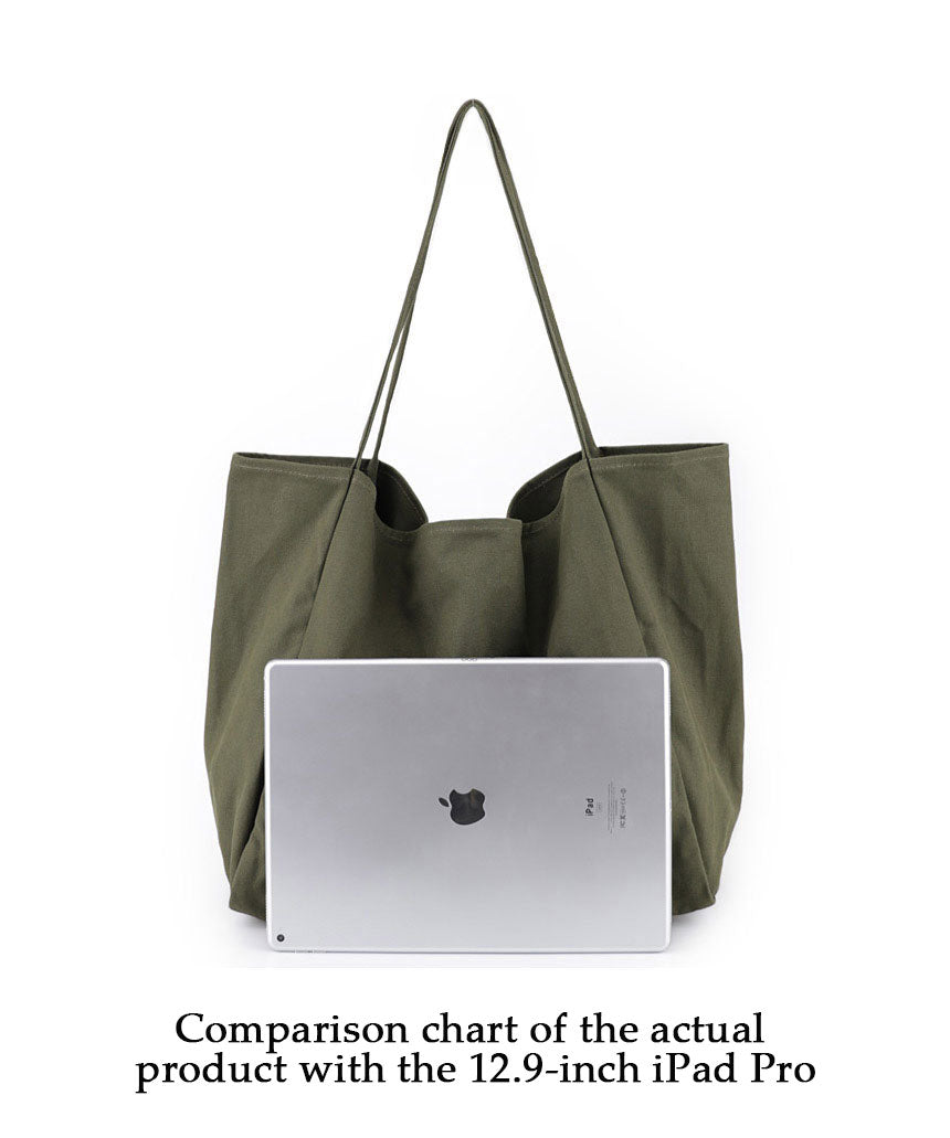 Artistic canvas shoulder bag Suoer series