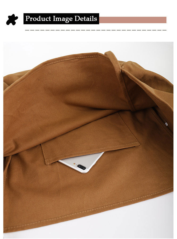 Artistic canvas shoulder bag Suoer series